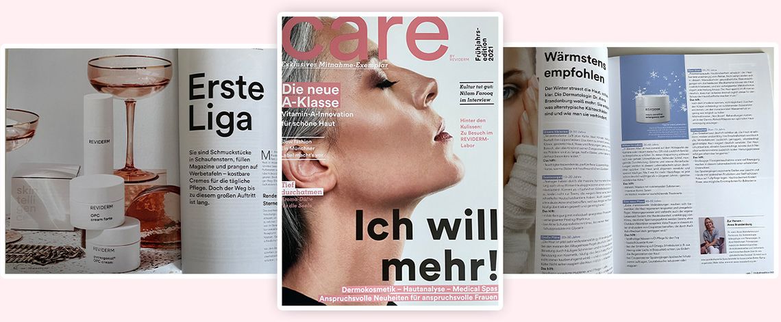 Winter-Edition des Magazins "Care"
